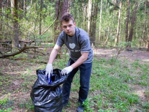 Тонну мусора собрали на экологическом забеге в городском округе Новости Подольска 