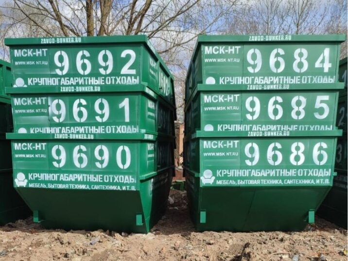 Зеленый, черный, синий: новые контейнеры для твердых коммунальных отходов появятся на площадках в округе Новости Подольска 