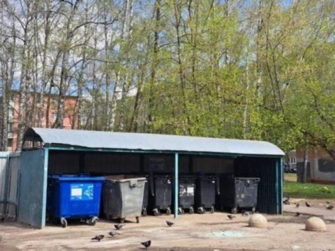 Навалы мусора убрали на трех контейнерных площадках в Подольске Новости Подольска 